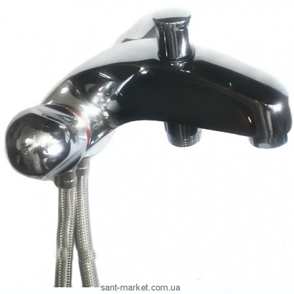 Змішувач двохвентильний з коротким виливом Ideal Standard колекція Alpha New хром B1875AA