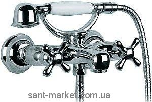 Змішувач двохвентильний для ванни з душем Ideal Standard колекція Azimuth хром N9005AA