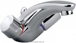 Смеситель для раковины двухвентильный с донным клапаном Ideal Standard Euroflow хром B1890AA