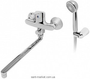 Смеситель однорычажный с длинным изливом и душем Ideal Standard Slimline II хром B8672AA