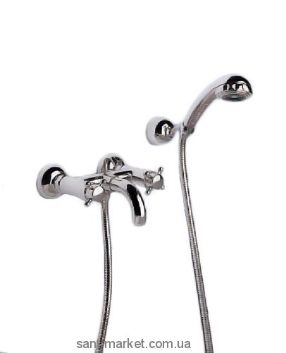 Змішувач двохвентильний для ванни з душем Ideal Standard колекція Talent хром N9054AA