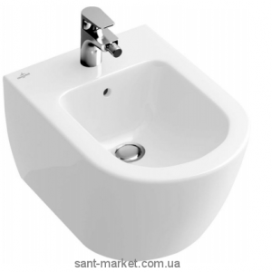 Біде підвісне Villeroy & Boch колекція Omnia Architectura 53х37х41 з переливом 56840001