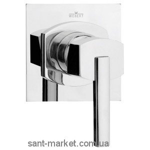 Смеситель для душа встраиваемый Webert коллекция Azeta хром AZ880101.015