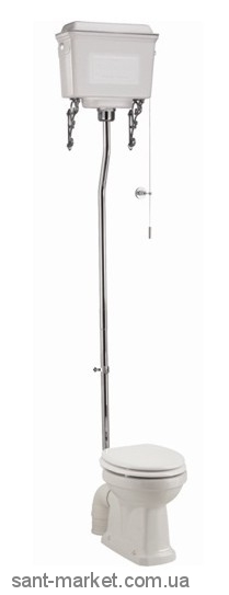 Унитаз напольный Burlington P2 под высокий бачок