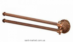 All.pe Opal Тримач для рушників подвійний бронза BR OP013