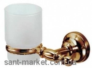 All.pe Perla Стакан с настенным держателем бронза PE109-BR