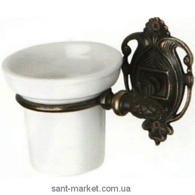 All.pe Venezia Стакан с настенным держателем бронза BR VZ109