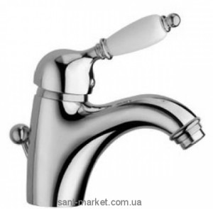 Смеситель для раковины однорычажный с донным клапаном La Torre Zafira хром 8001RE chrome