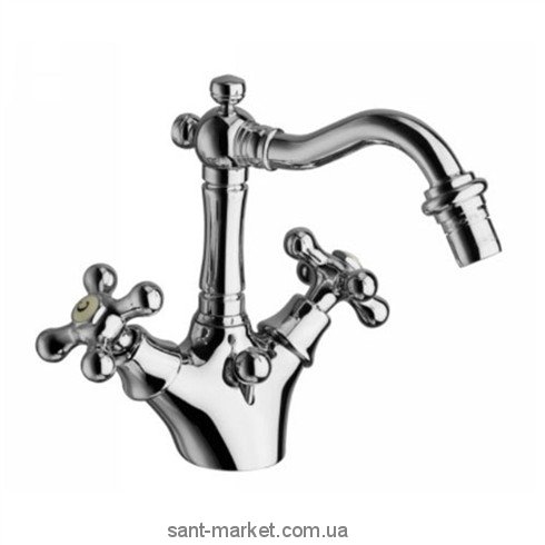 La Torre Leonardo Смеситель для биде  с донным клапаном 23712R chrome