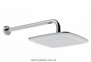 Верхний душ с тропическим душем La Torre коллекция Laghi хром/белый SOFF LAGHI COMPL chrome/white