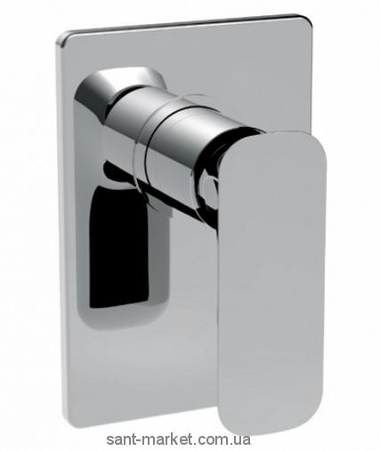 Змішувач для душа вбудовується La Torre колекція Laghi білий / хром 44050 chrome / white