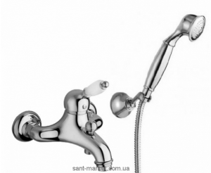 Смеситель однорычажнный для ванны с душем La Torre коллекция Zafira хром 8020RE chrome