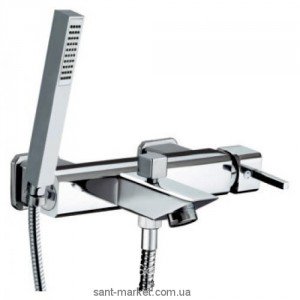 Змішувач одинважільний для ванни з душем La Torre колекція Dado хром 12019