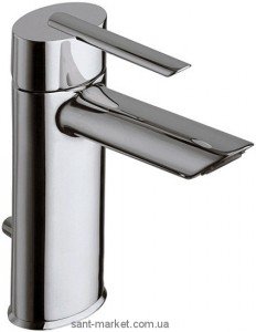 Смеситель для раковины однорычажный с донным клапаном La Torre коллекция Ovaline хром 26001CS