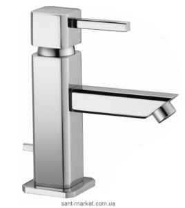 Смеситель для раковины однорычажный с донным клапаном La Torre коллекция Dado хром 20001CS