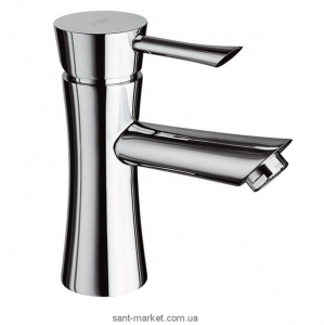 Смеситель для раковины однорічажній с донным клапаном La Torre коллекция Konvex хром 17001 CS