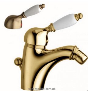La Torre Zafira Смеситель для биде с донным клапаном 8011RE bronze