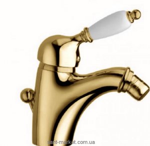La Torre Zafira Смеситель для биде с донным клапаном 8011RE gold