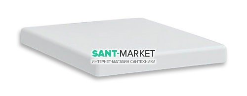 Сидіння з кришкою для унітазу ArtCeram Blockс з мікроліфтом білий BKA002
