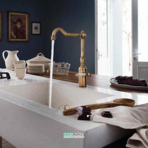 Змішувач для кухні Nobili Charle змішувач ретростиль бронза CH75113BR