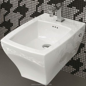 Биде подвесное ArtCeram коллекция JAZZ 54х36х42 с переливом JZB001 01;00