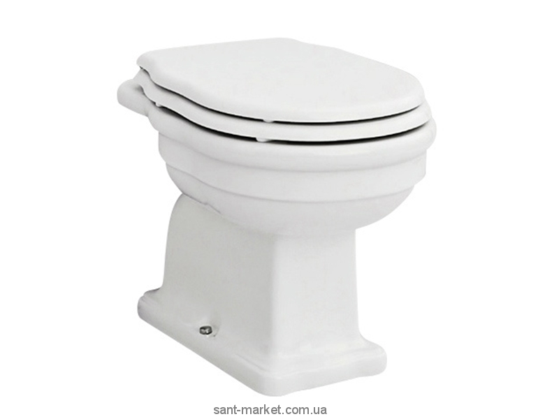 Унитаз напольный приставной Artceram коллекция Hermitage HEV003 01:00 + Сиденье HEA005 01/71