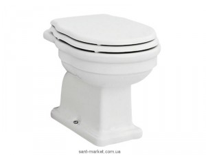 Унитаз напольный приставной Artceram коллекция Hermitage HEV003 01:00 + Сиденье HEA005 01/71