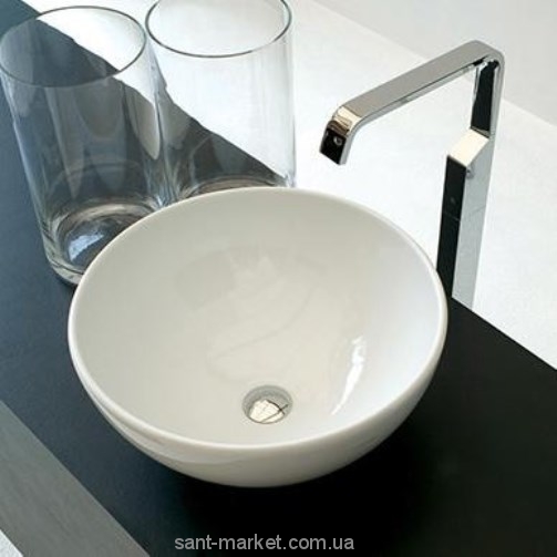 Раковина для ванної накладна Artceram колекція La Ciotola біла LCL001