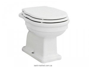 Унитаз напольный приставной Artceram коллекция Hermitage HEV003 01:00 + Сиденье HEA005 01/71