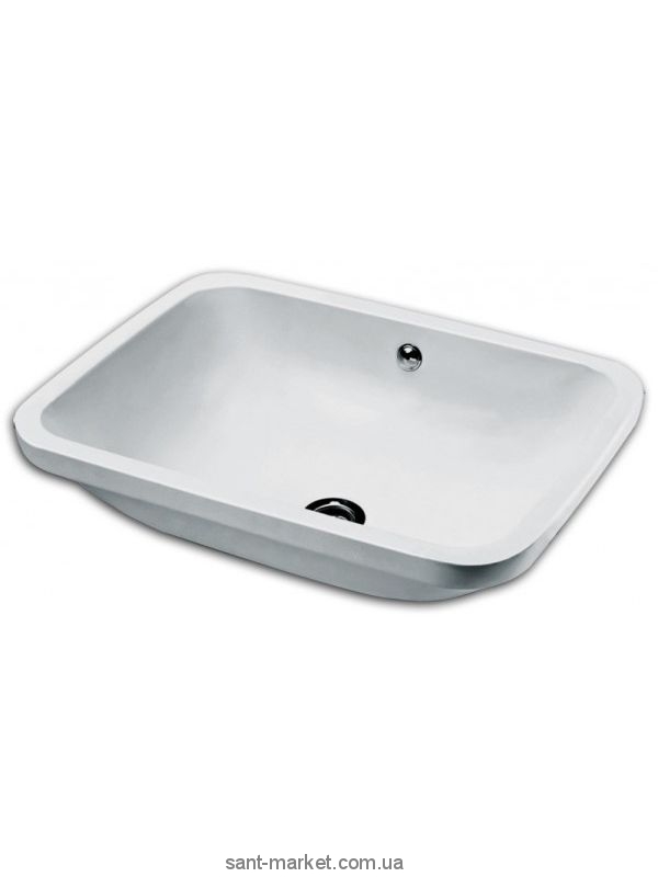 Раковина для ванної вбудована Artceram колекція Nettuno біла NTL001