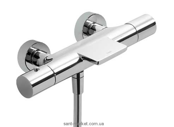 Смеситель с термостатом двухвентильный для ванны Tres коллекция Loft-Tres хром 20017401