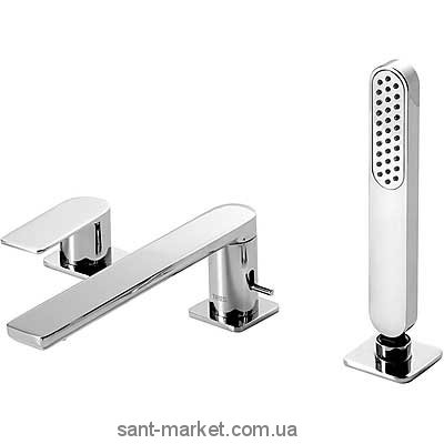 Смеситель однорычажный на борт ванны с душем Tres коллекция Loft-Tres хром 20016203