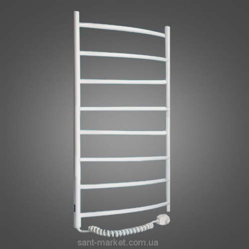 Електричний полотенцесушитель Laris Класик ЧФ8 Е 525x800х103 драбинка білий 75201012
