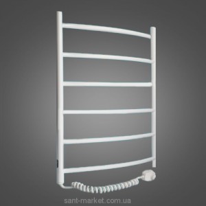 Електричний полотенцесушитель Laris Класик ЧФ6 Е 525x600х103 драбинка білий 75201010