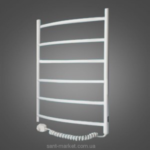 Електричний полотенцесушитель Laris Класик ЧФ6 Е 525x600х103 драбинка білий 75201009