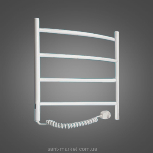 Электрический полотенцесушитель Laris Классик ЧФ4 Э 525x500х103 лесенка белый 75201008