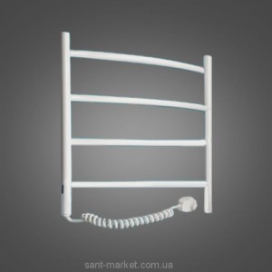 Электрический полотенцесушитель Laris Классик ЧФ4 Э 525x500х103 лесенка белый 75201008