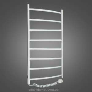 Электрический полотенцесушитель Laris Классик ЧФ8 Э 525x800х103 лесенка белый 75201012