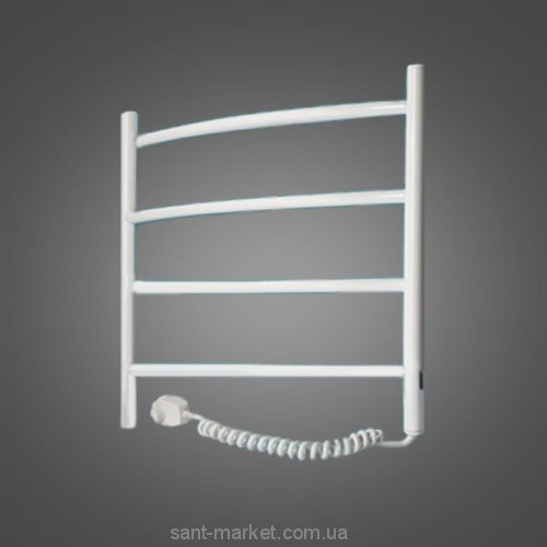 Електричний полотенцесушитель Laris Класик ЧФ4 Е 525x500х103 драбинка білий 75201007