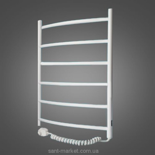 Електричний полотенцесушитель Laris Класик ЧФ6 Е 525x600х103 драбинка білий 75201009