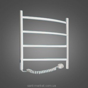 Электрический полотенцесушитель Laris Классик ЧФ4 Э 525x500х103 лесенка белый 75201008