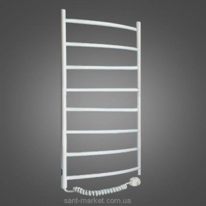 Электрический полотенцесушитель Laris Классик ЧФ8 Э 525x800х103 лесенка белый 75201012