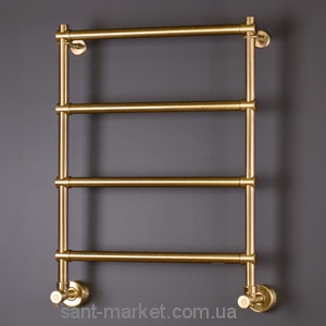 Водяной полотенцесушитель Margaroli коллекция Sole лесенка 535х726х125 золото 442oro