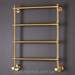 Водяной полотенцесушитель Margaroli коллекция Sole лесенка 535х726х125 золото 442oro