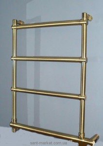  Электрический полотенцесушитель скрытый (BOX) Margaroli Sole 570х660х105 лесенка золото 542/B oro