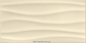 Opoczno Flower Power Плитка настінна Бежевий глянець WAVE 29 7X60