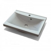 Раковина для ванной встраиваемая Буль-Буль коллекция Lucia белая 1306101