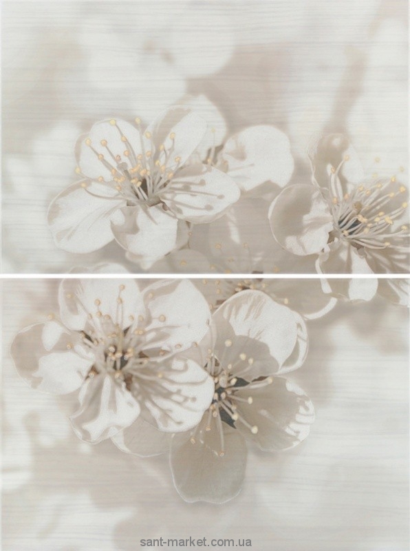 Opoczno Mirta декор цветы 45x60