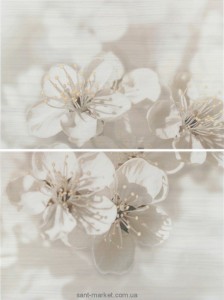 Opoczno Mirta декор цветы 45x60