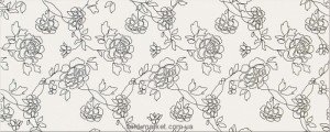 Opoczno Black&White Декорация настенная BLACK&WHITE паттерн C 20X50